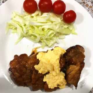 揚げ焼きするチキン南蛮♪